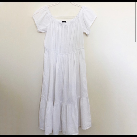 J. Crew white midi dress. - Picture 2 of 4